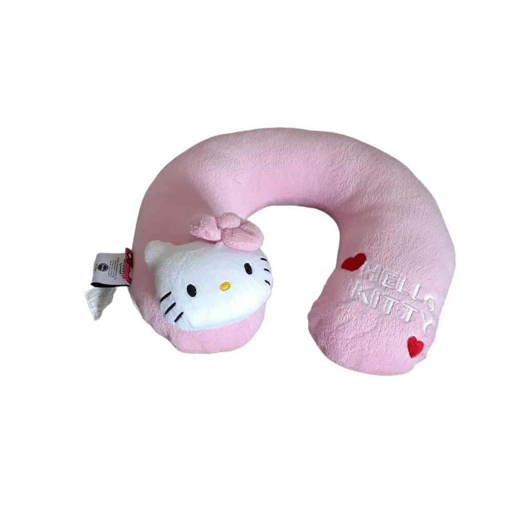 Hello Kitty Sanrio Neck Pillow Travel Air Plane Super Comfy